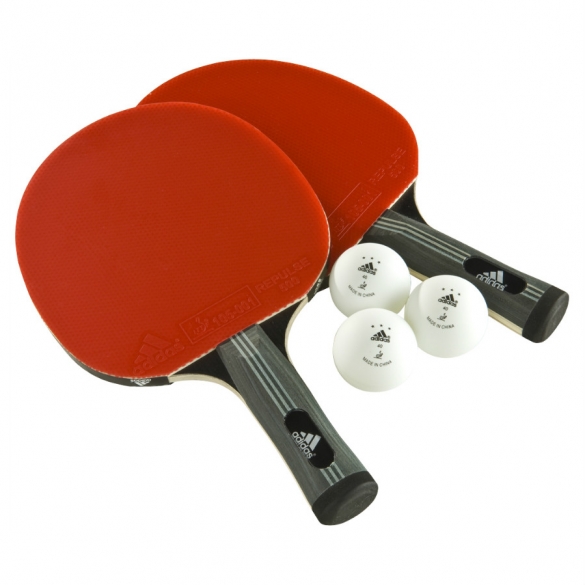 Adidas tafeltennisbat set Competition (incl. 3 ballen) 7050352